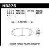 Hawk FerroCarbon 0620 Thickness Set Of 4 HB275F.620